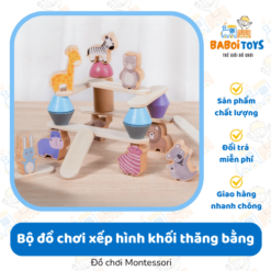 19.Bộ đồ chơi xếp hình khối thăng bằng