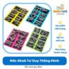 Combo Móc Khóa IQ, Thử Thách Mở Khóa, Đồ Chơi Trí Tuệ Nhật Bản, Móc Khoá Tư Duy Thông Minh Thép không gỉ 24.Móc Khoá Tư Duy Thông Minh