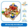 Đồ Chơi Xếp Hình Bằng Gỗ, Giải Đố IQ Tổ Ong, Tam Giác, Trò Chơi Ghép Hình Tư Duy Bằng Gỗ Chất Lượng Cao Nhiều Màu Sắc 31.Đồ Chơi Xếp Hình Bằng Gỗ