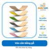 Dụng cụ thể dục cho bé Ván cân bằng gỗ dành cho bé từ 12 tháng trở lên 36.Ván cân bằng gỗ