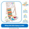 Bảng tính thông minh kèm dụng cụ toán nam châm size lớn giúp bé học toán dễ dàng 40.Bảng tính kèm dụng cụ toán