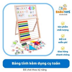 40.Bảng tính kèm dụng cụ toán