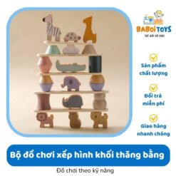 41.Bộ đồ chơi xếp hình khối thăng bằng
