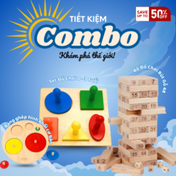 Combo khám phá thế giới cho bé